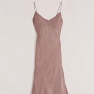 Abercrombie Mauve Midi Dress